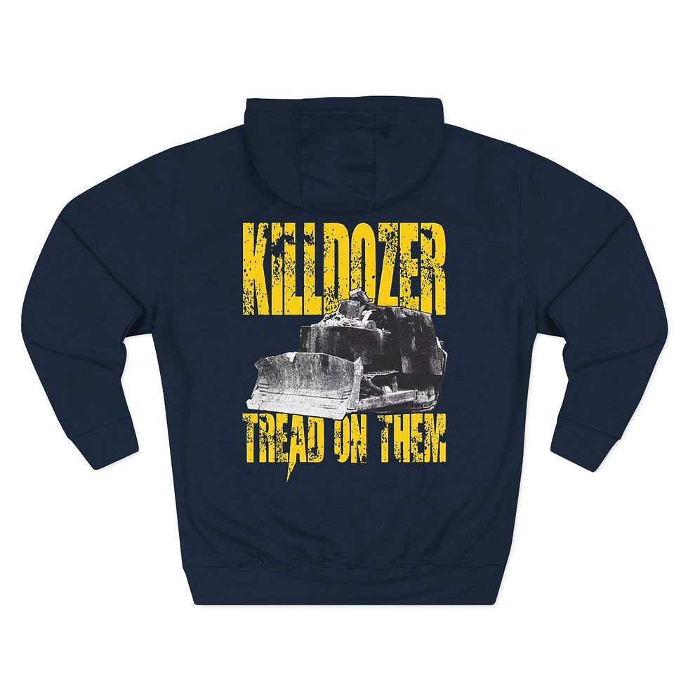 Thumbnail: Tread on Them - Three-Panel Fleece Hoodie