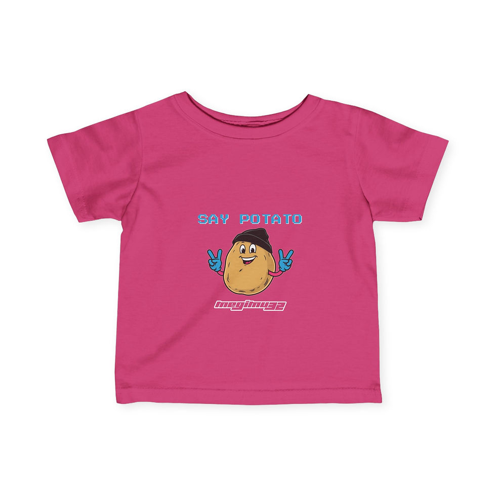 Thumbnail: Say Potato Infant Jersey Tee 
