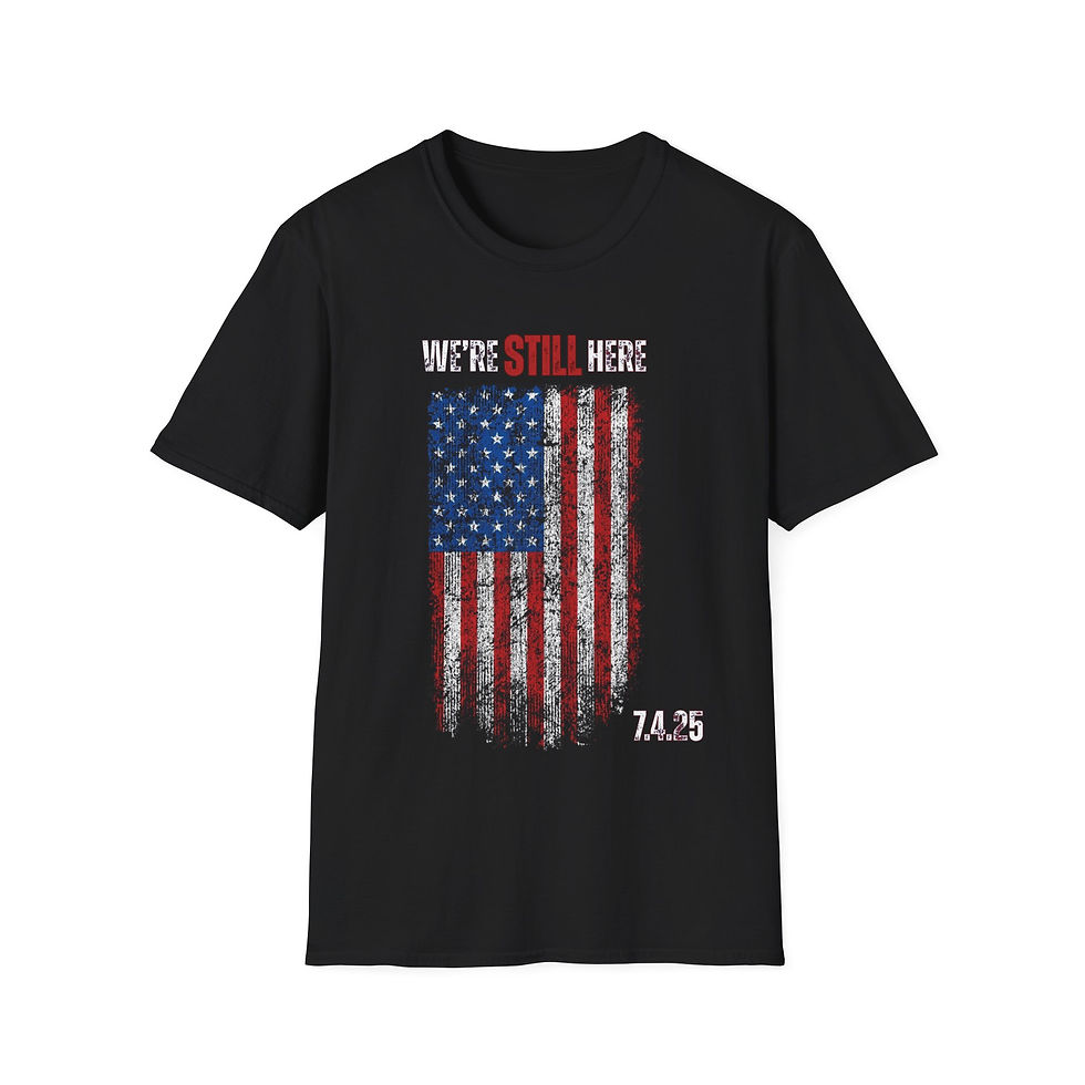 Hot Seat - Still Here - Unisex  Softstyle T-Shirt