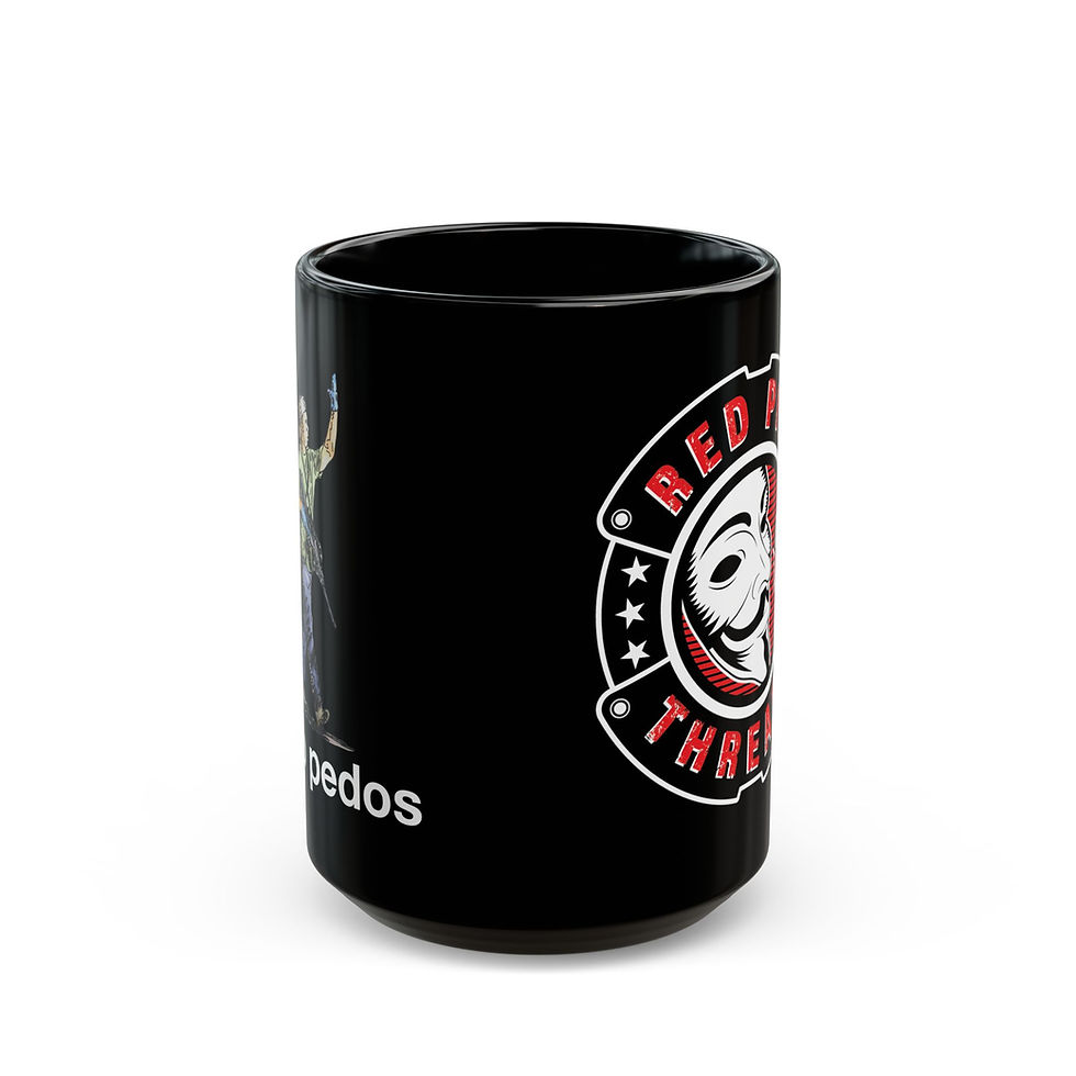 Thumbnail: Drop Pedos - 11oz or 15oz  Black Mug