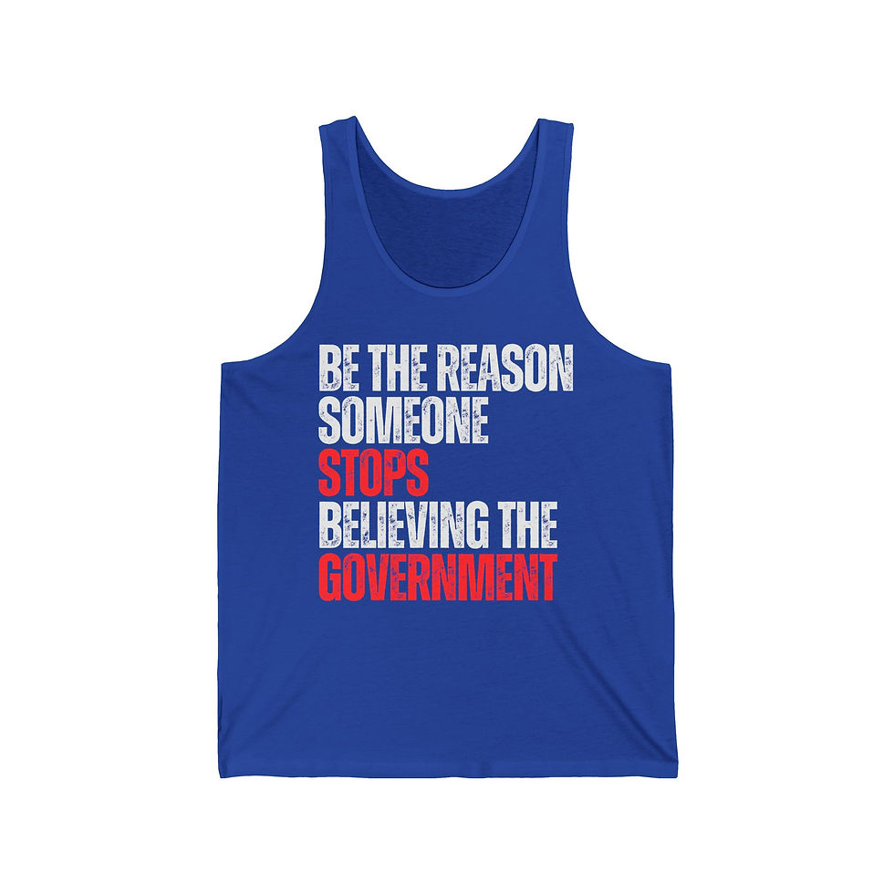 Thumbnail: Be the Reason - Men's Jersey Tank