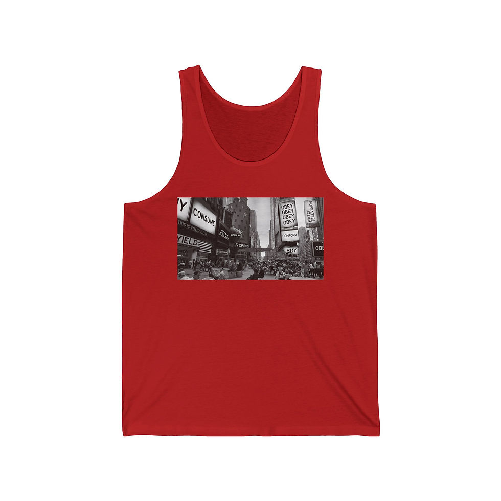 Thumbnail: Obey. Consume. Conform. - Men's Jersey Tank