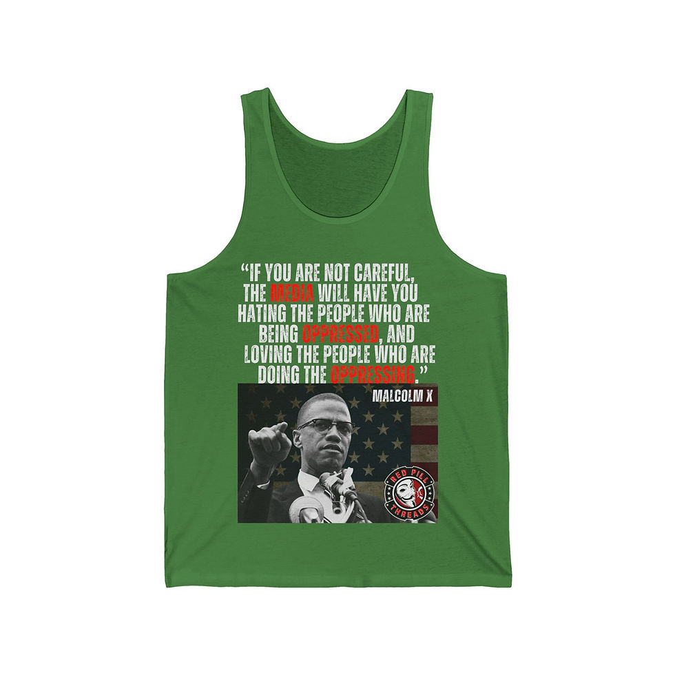 Thumbnail: Malcolm X - Men's Jersey Tank