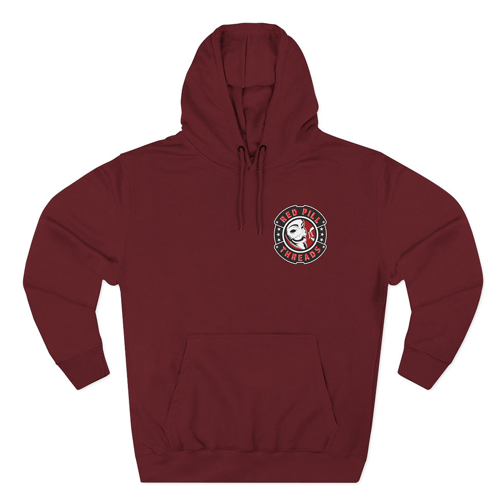 Thumbnail: Rats Get Fat - Three-Panel Fleece Hoodie
