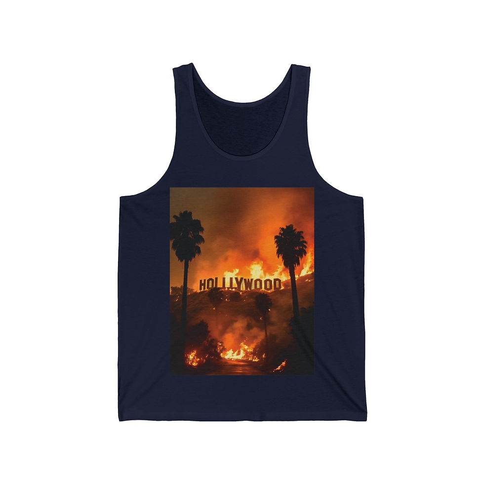 Thumbnail: Burn Hollywood Burn - Men's Jersey Tank