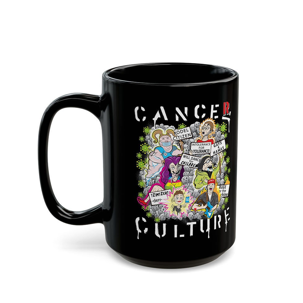 Thumbnail: Cancer Culture - 11oz or 15oz Black Mug