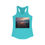 Thumbnail: Pedowood on Fire - Women's Fitted Racerback Tank 