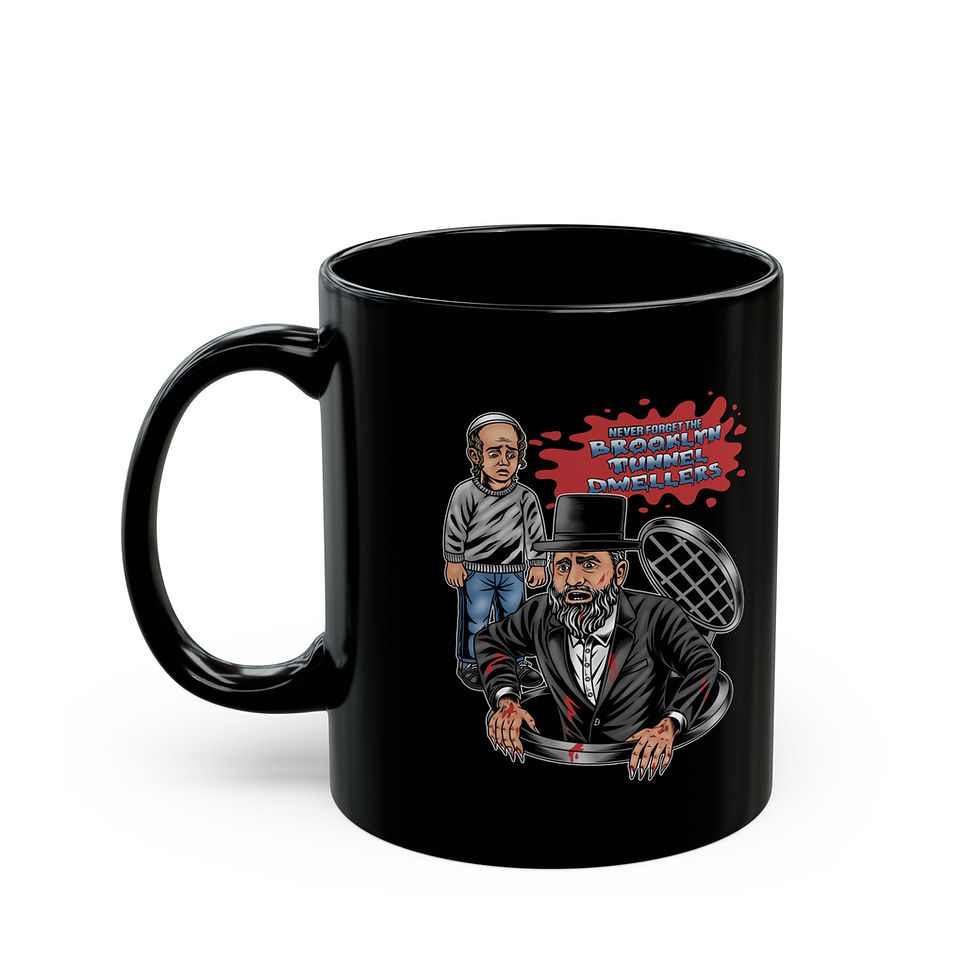 Brooklyn Tunnel Dwellers - 11oz or 15oz Black Mug