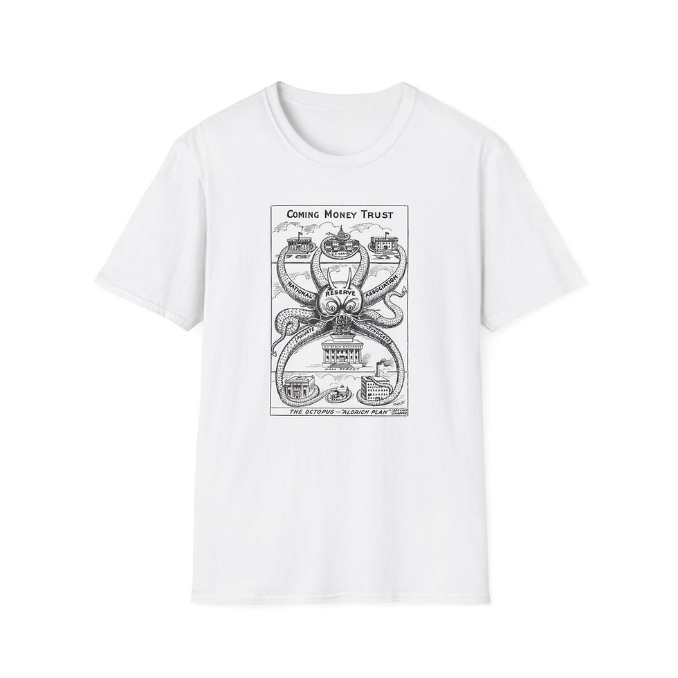 Benpod  - Tyranny of the Fed - Unisex Softstyle T-Shirt