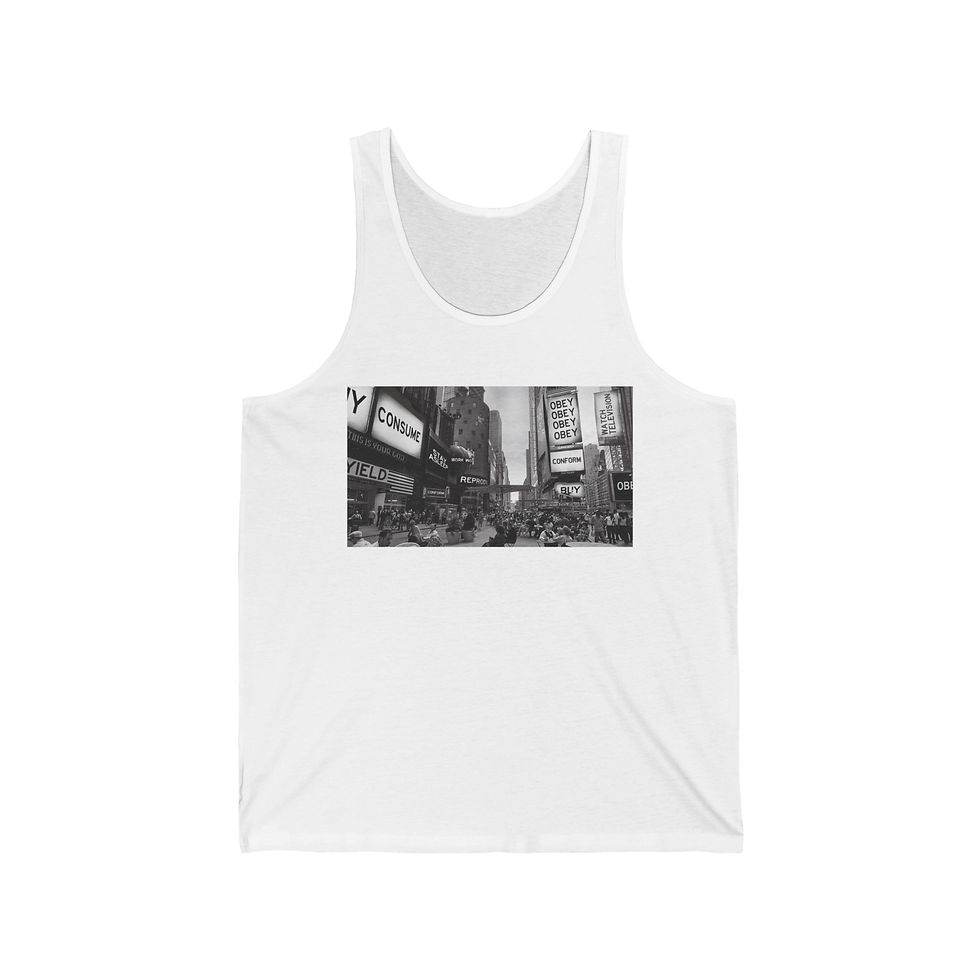 Thumbnail: Obey. Consume. Conform. - Men's Jersey Tank