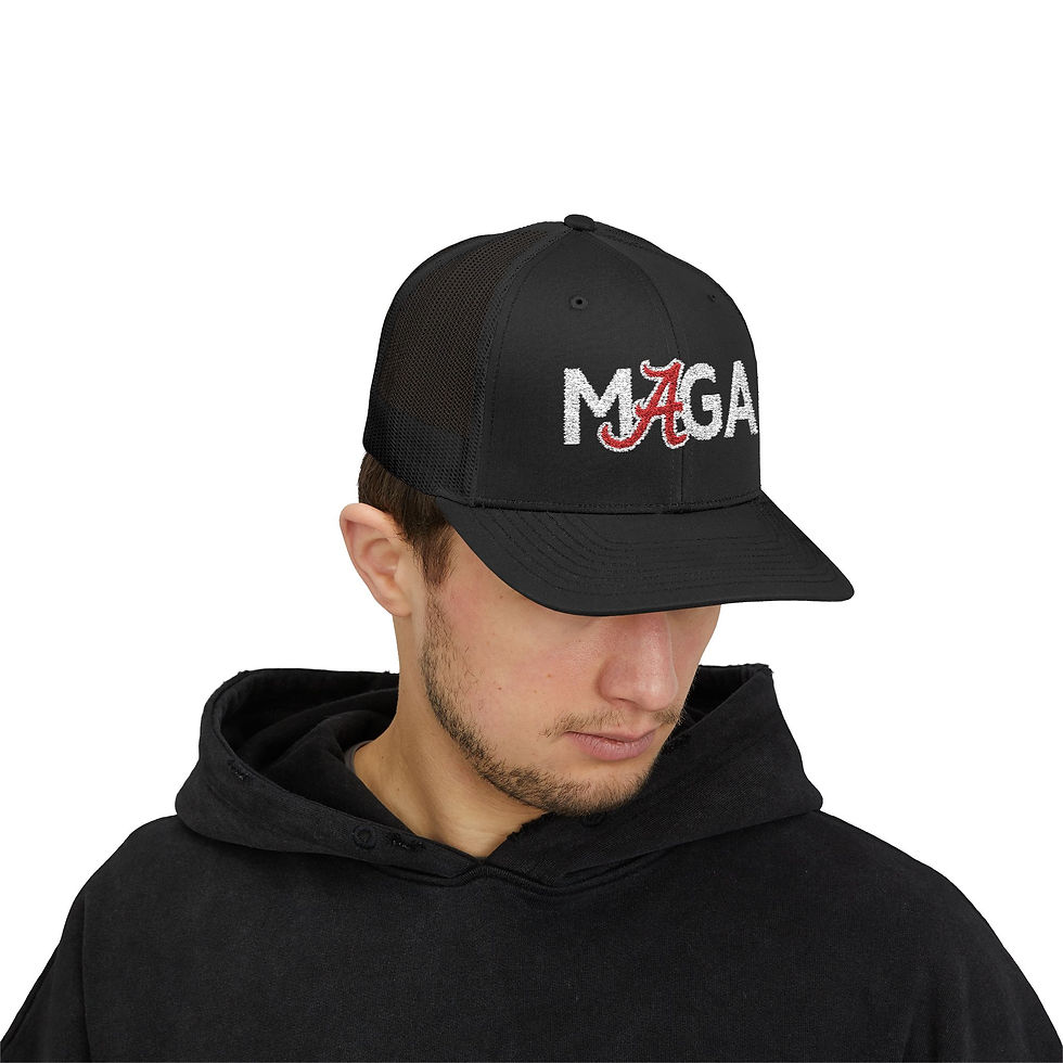 Thumbnail: Hot Seat - MAGAbama - Snapback Trucker Cap