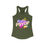 Thumbnail: It's All a Psyop - Women's Fitted Racerback Tank 