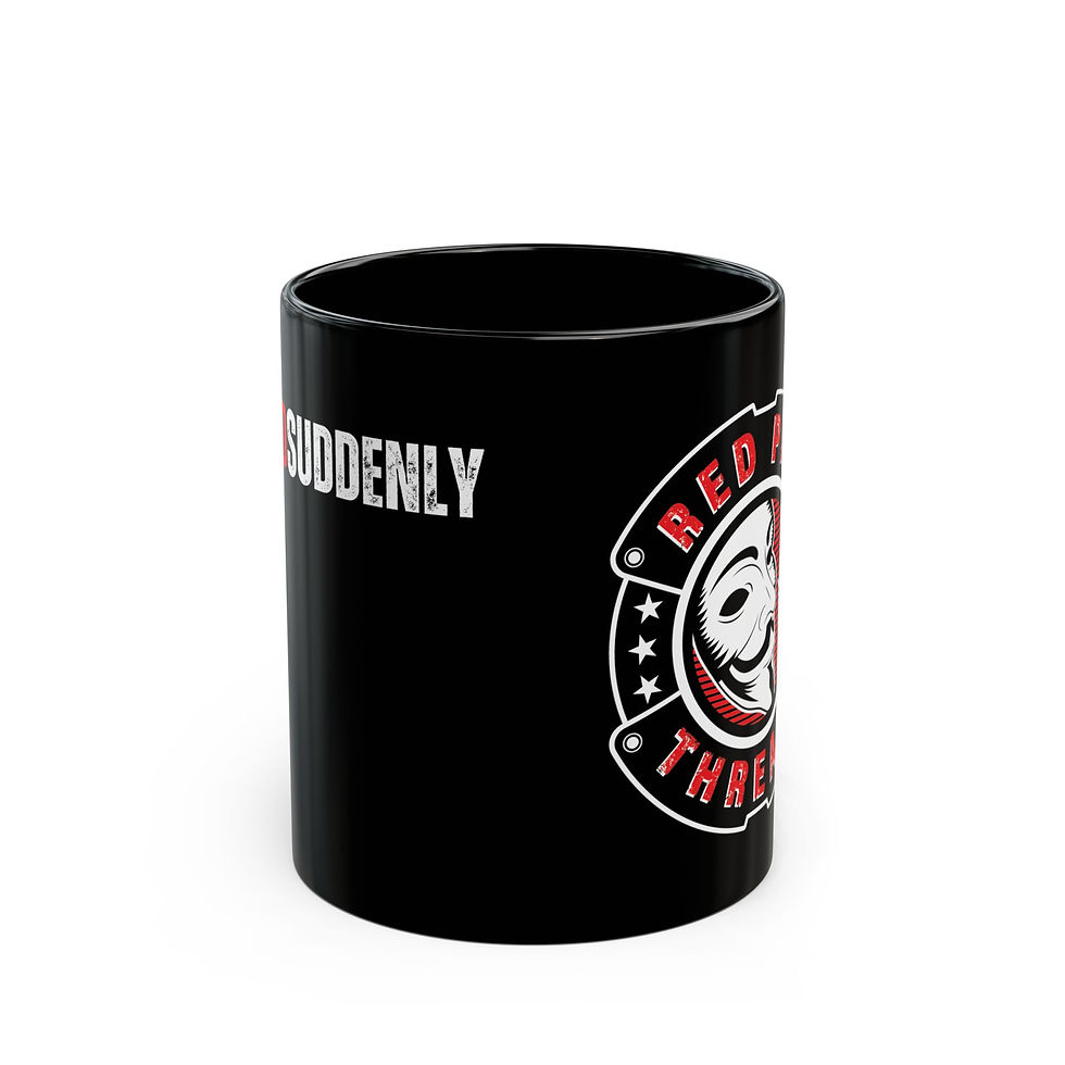 Thumbnail: #DiedSuddenly - 11oz or 15oz Black Mug