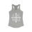 Thumbnail: Christ Conquers - Women's Fitted Racerback Tank 