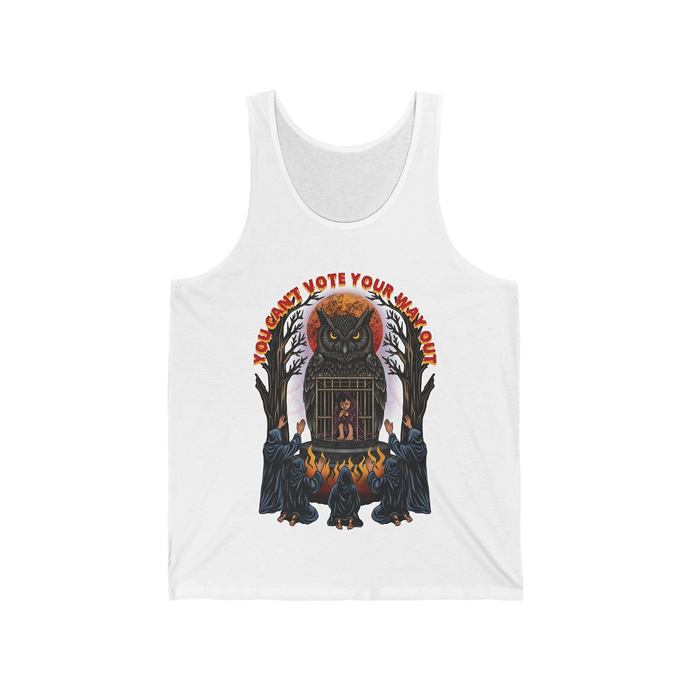 Thumbnail: Can't Vote Your Way Out - Men's Jersey Tank