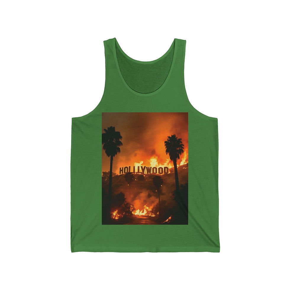 Thumbnail: Burn Hollywood Burn - Men's Jersey Tank