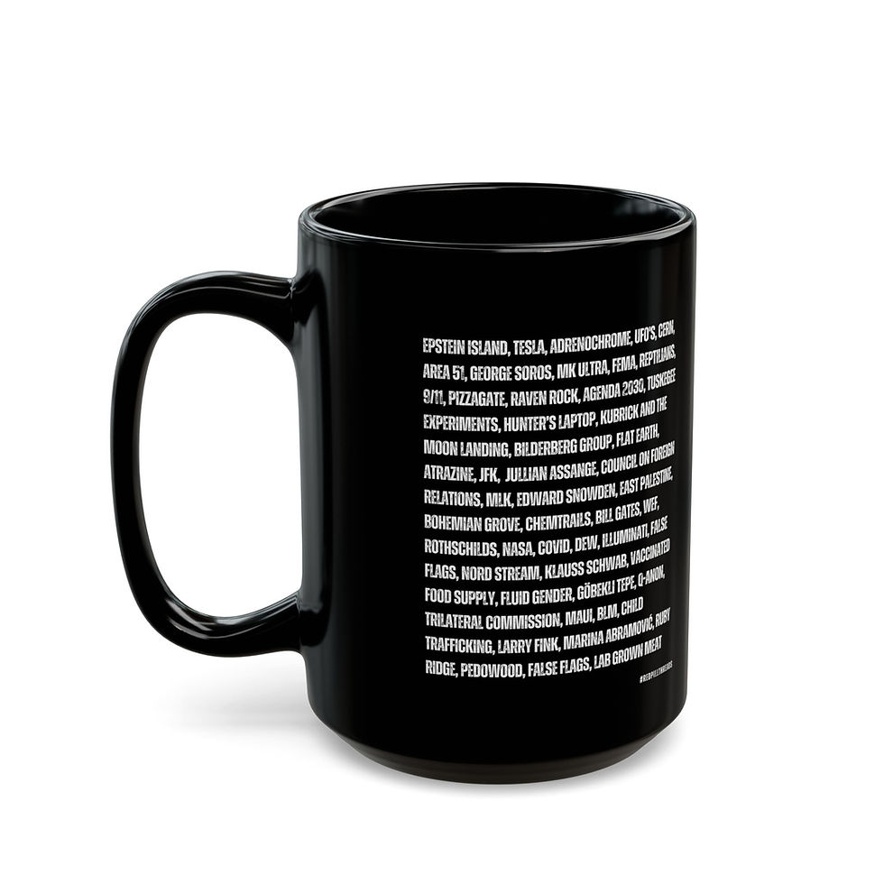 Thumbnail: #ALLTHETHINGS -11oz or 15oz Black Mug