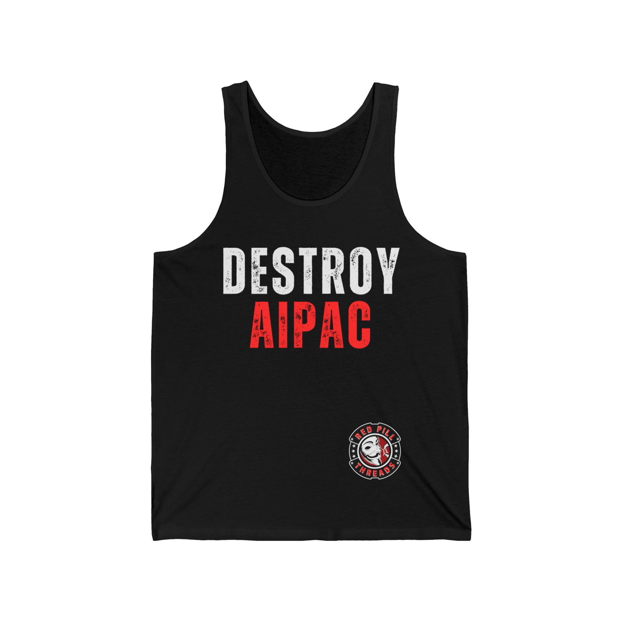 Destroy AIPAC - Men's Jersey Tank