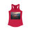 Thumbnail: Pedowood on Fire - Women's Fitted Racerback Tank 