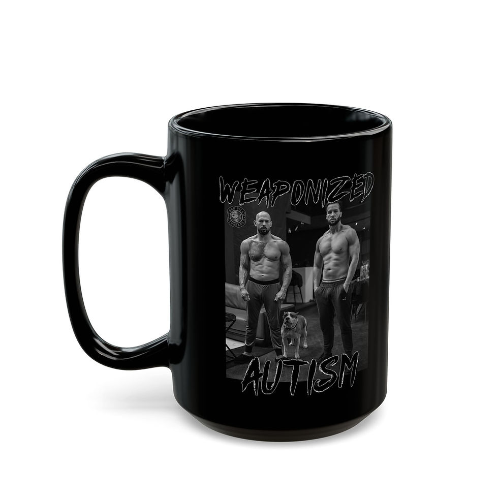 Thumbnail: Weaponized Autism -  11oz or 15oz Black Mug