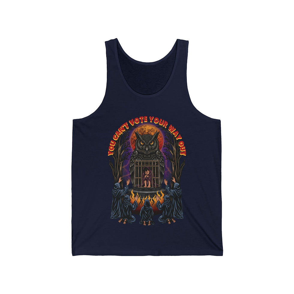 Thumbnail: Can't Vote Your Way Out - Men's Jersey Tank