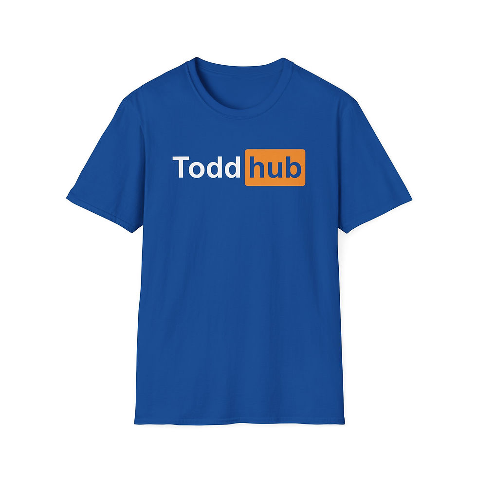 Thumbnail: Hot Seat - ToddHub- Unisex Softstyle T-Shirt