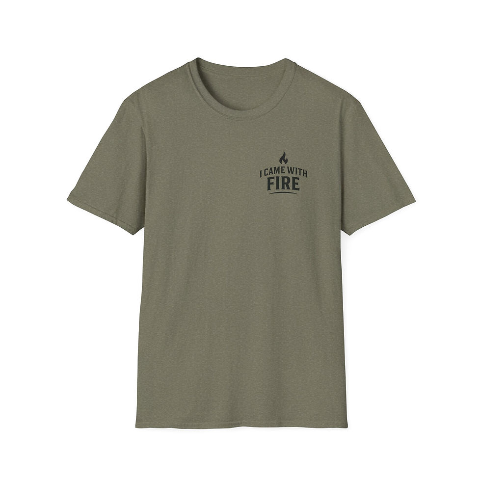 Thumbnail: ICWF - Logo Left Chest - Unisex Softstyle T-Shirt
