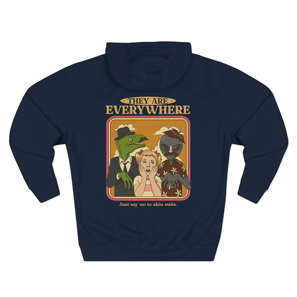 Thumbnail: Skin Suits - Three-Panel Fleece Hoodie