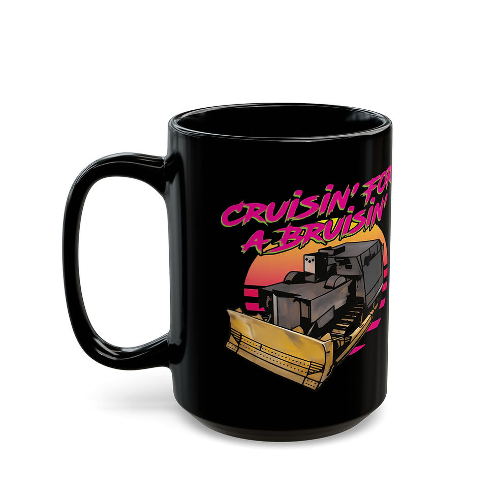 Thumbnail: Cruisin' for a Bruisin' - 11oz or 15oz Black Mug
