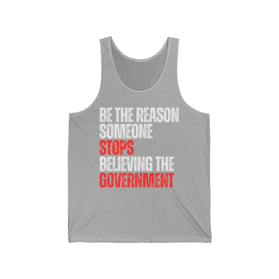 Thumbnail: Be the Reason - Men's Jersey Tank