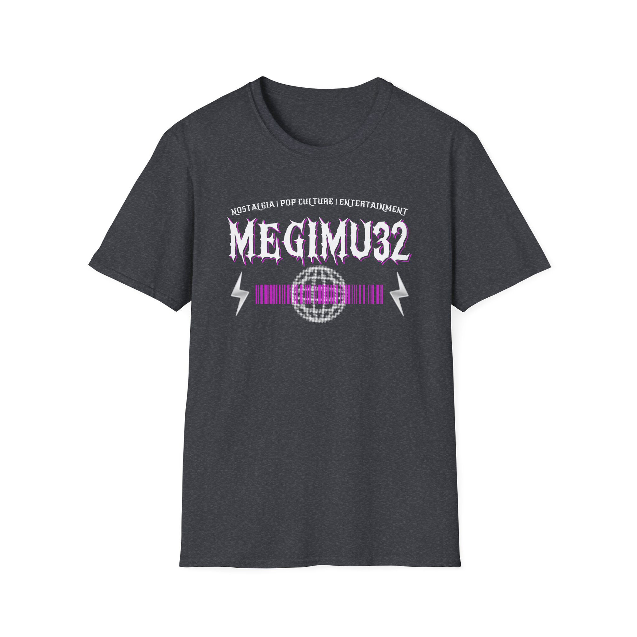 Megimu32 - Metal Logo - Unisex Softstyle T-Shirt