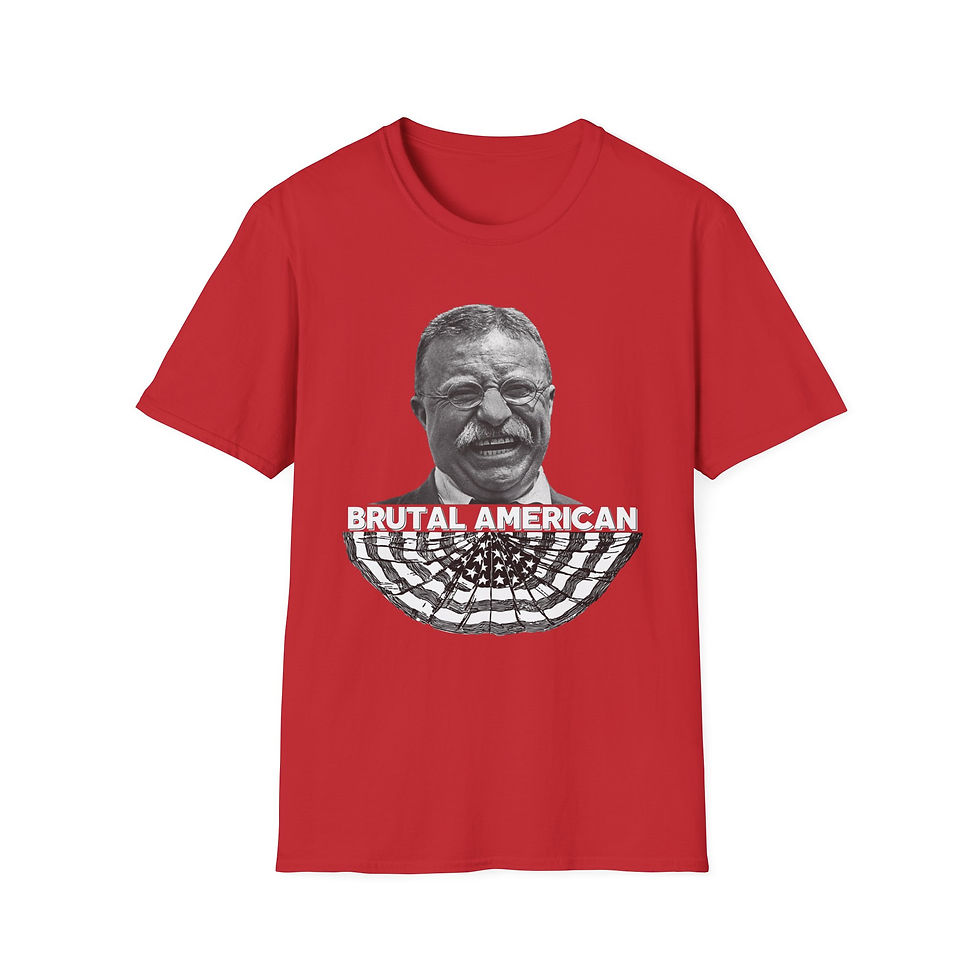 Thumbnail: WF - Brutal American- Unisex Softstyle T-Shirt
