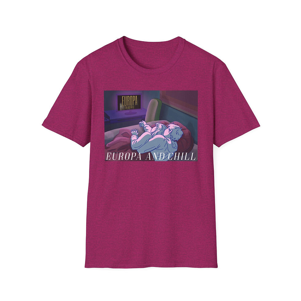Thumbnail: WP - Europa and Chill - Unisex Softstyle T-Shirt