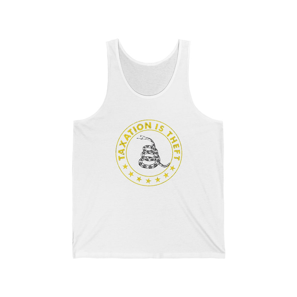 Thumbnail: Taxation is Theft - Men's Jersey Tank