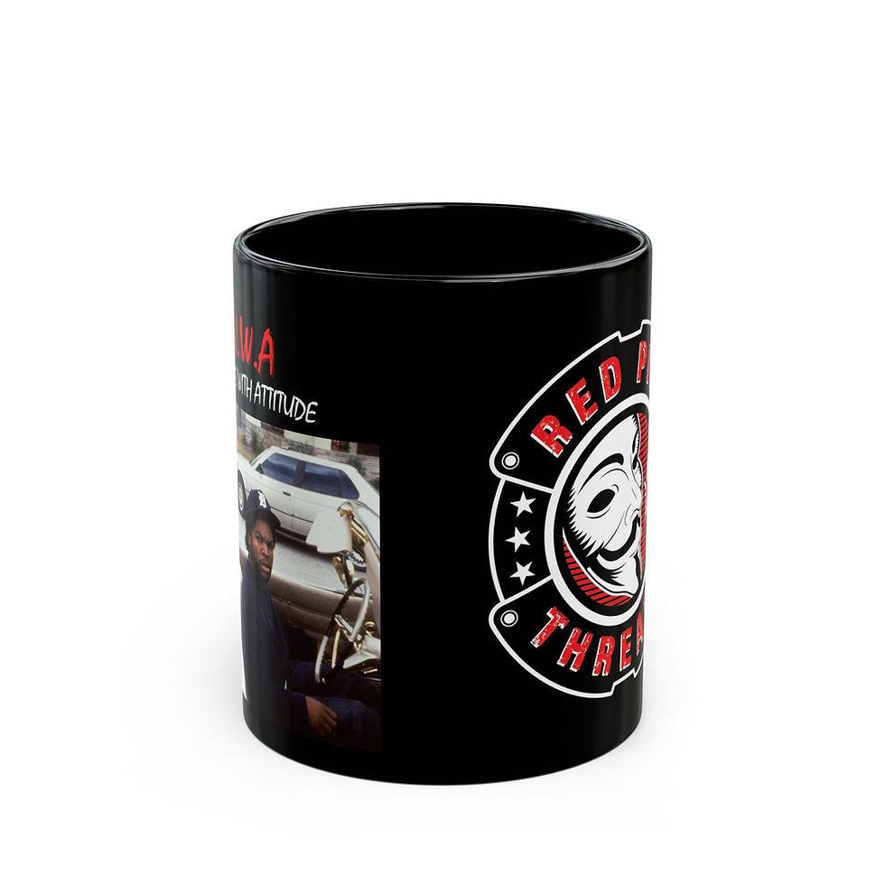 Thumbnail: News With Attitude - 11oz or 15oz Black Mug