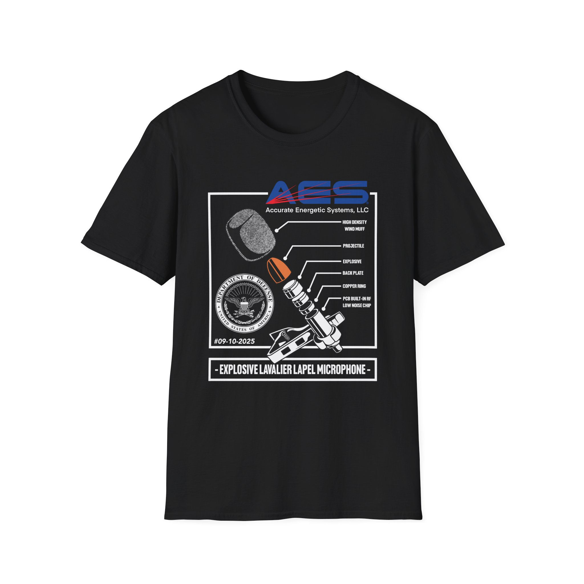 Lapel Mic - Unisex Softstyle T-Shirt