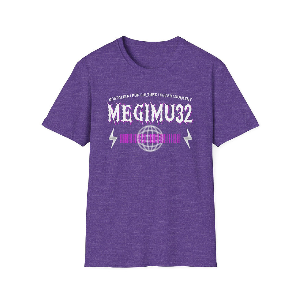 Thumbnail: Megimu32 - Metal Logo - Unisex Softstyle T-Shirt