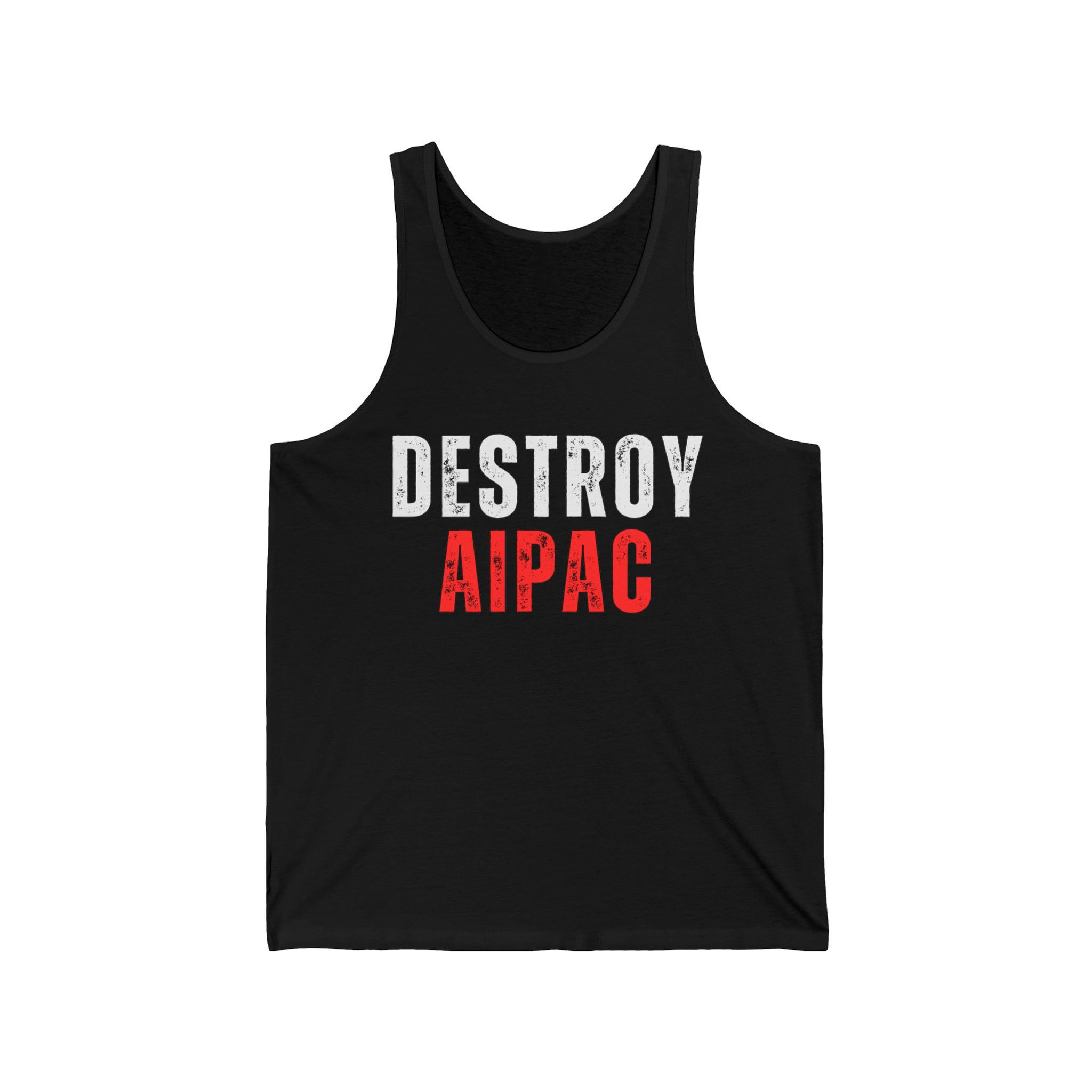 Destroy AIPAC - Men's Jersey Tank