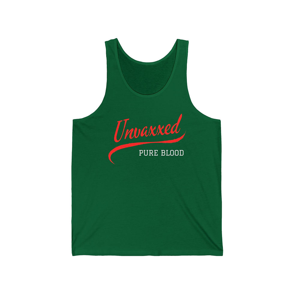 Thumbnail: Unvaxxed - Pure Blood - Men's Jersey Tank