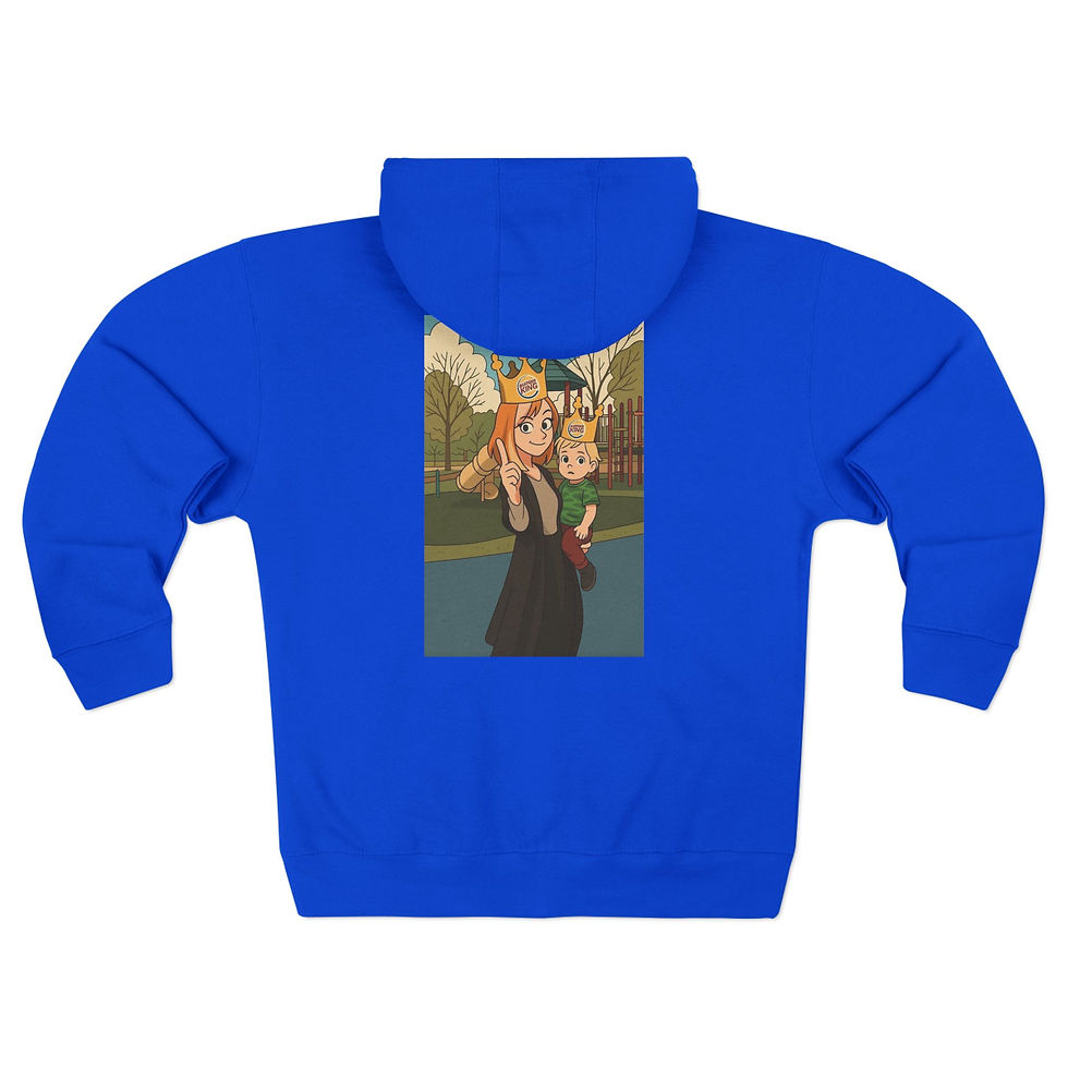 Thumbnail: Queen of the Playground - Unisex Zip Hoodie