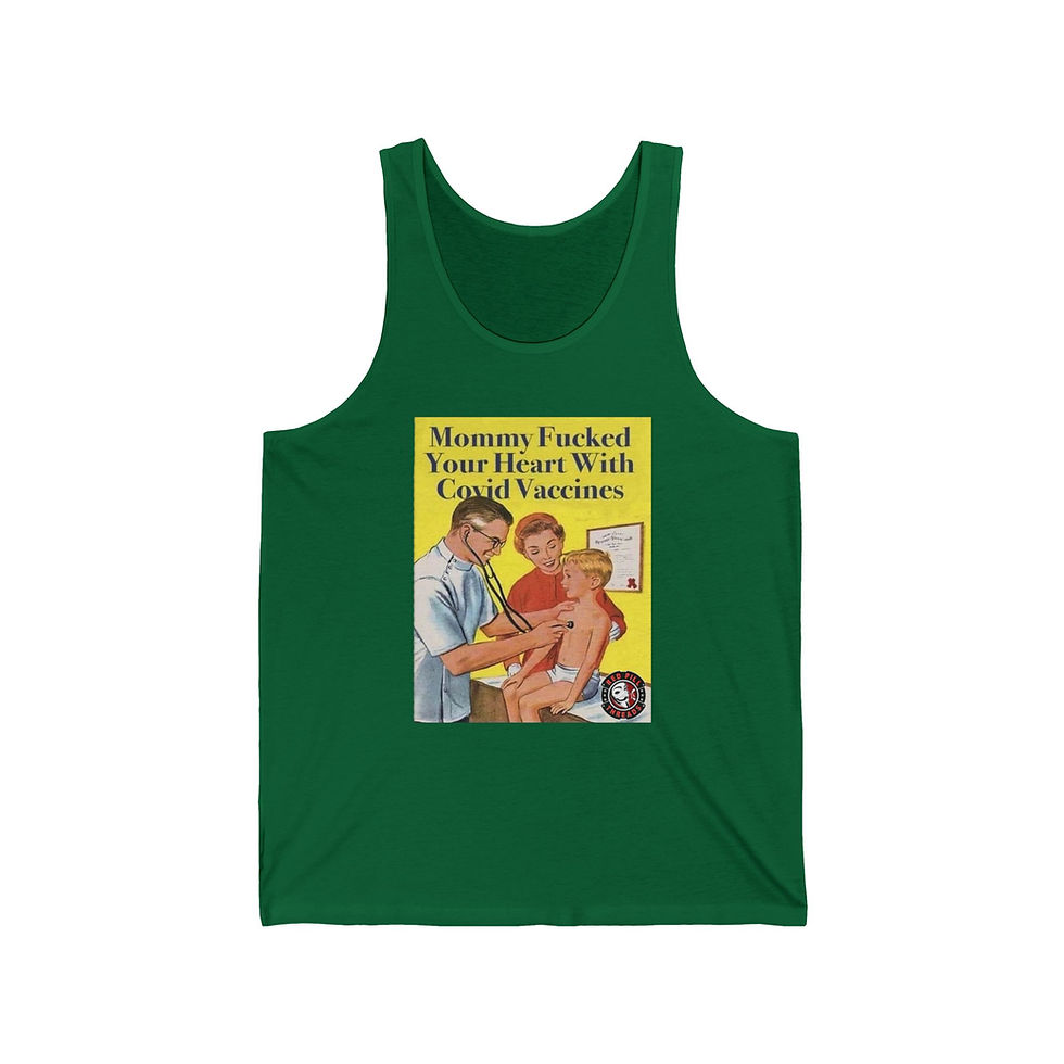 Thumbnail: Vax F'ed Your Heart - Men's Jersey Tank