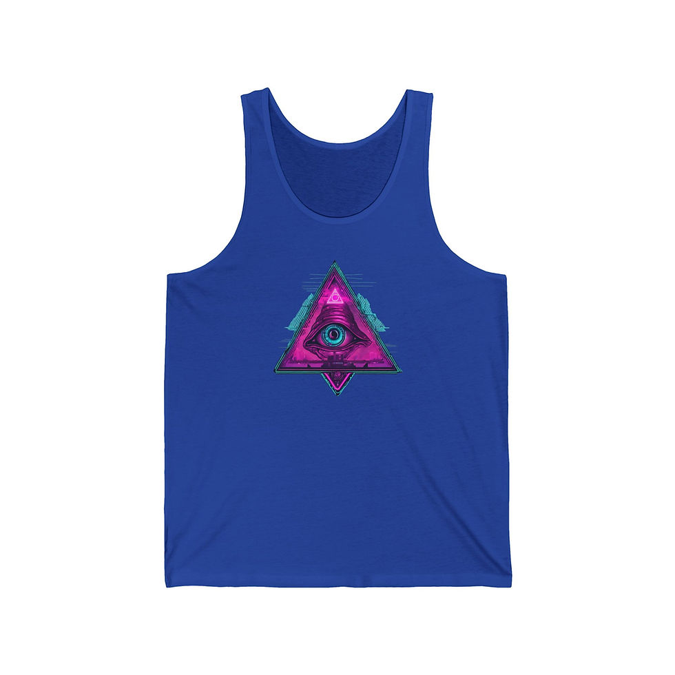Thumbnail: Illuminatipunk - Men's Jersey Tank