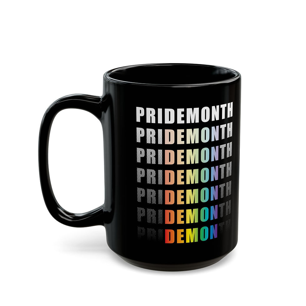 Thumbnail: priDEMONth -  11oz or 15oz Black Mug