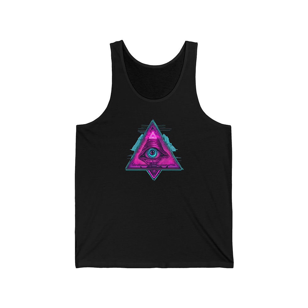 Illuminatipunk - Men's Jersey Tank