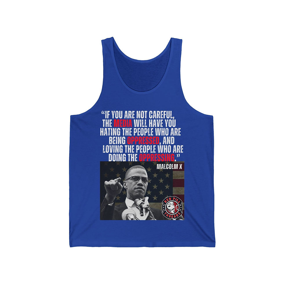 Thumbnail: Malcolm X - Men's Jersey Tank