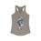 Thumbnail: They Live We Sleep - Women's Fitted Racerback Tank 