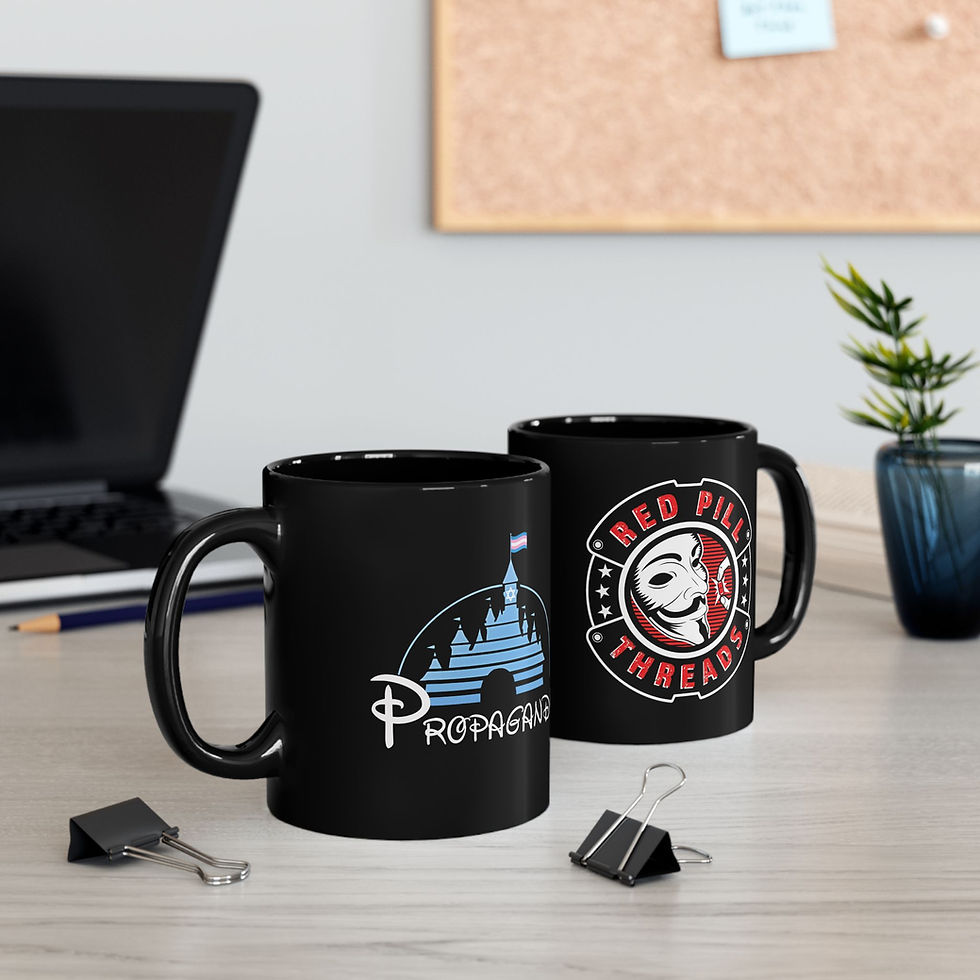 Thumbnail: Disney Propaganda - 11oz or 15oz Black Mug