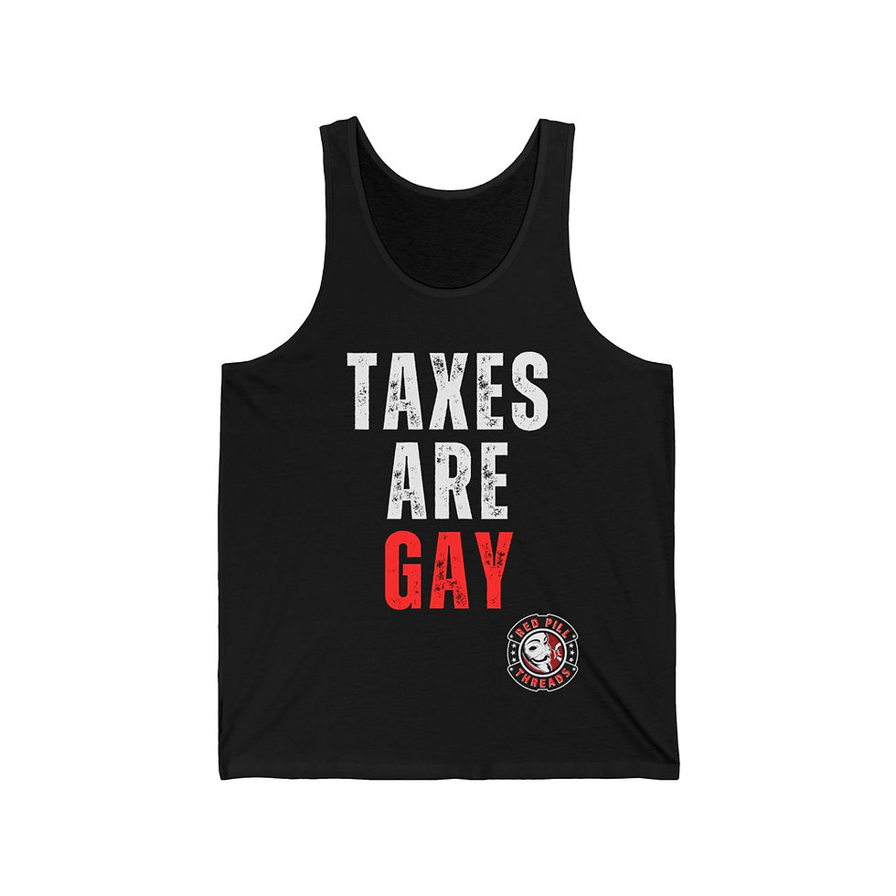 Taxes are Gay - Men's Jersey Tank