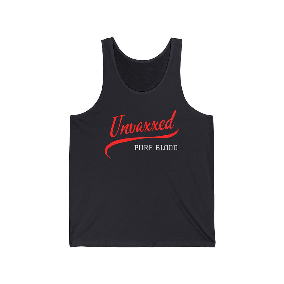 Thumbnail: Unvaxxed - Pure Blood - Men's Jersey Tank