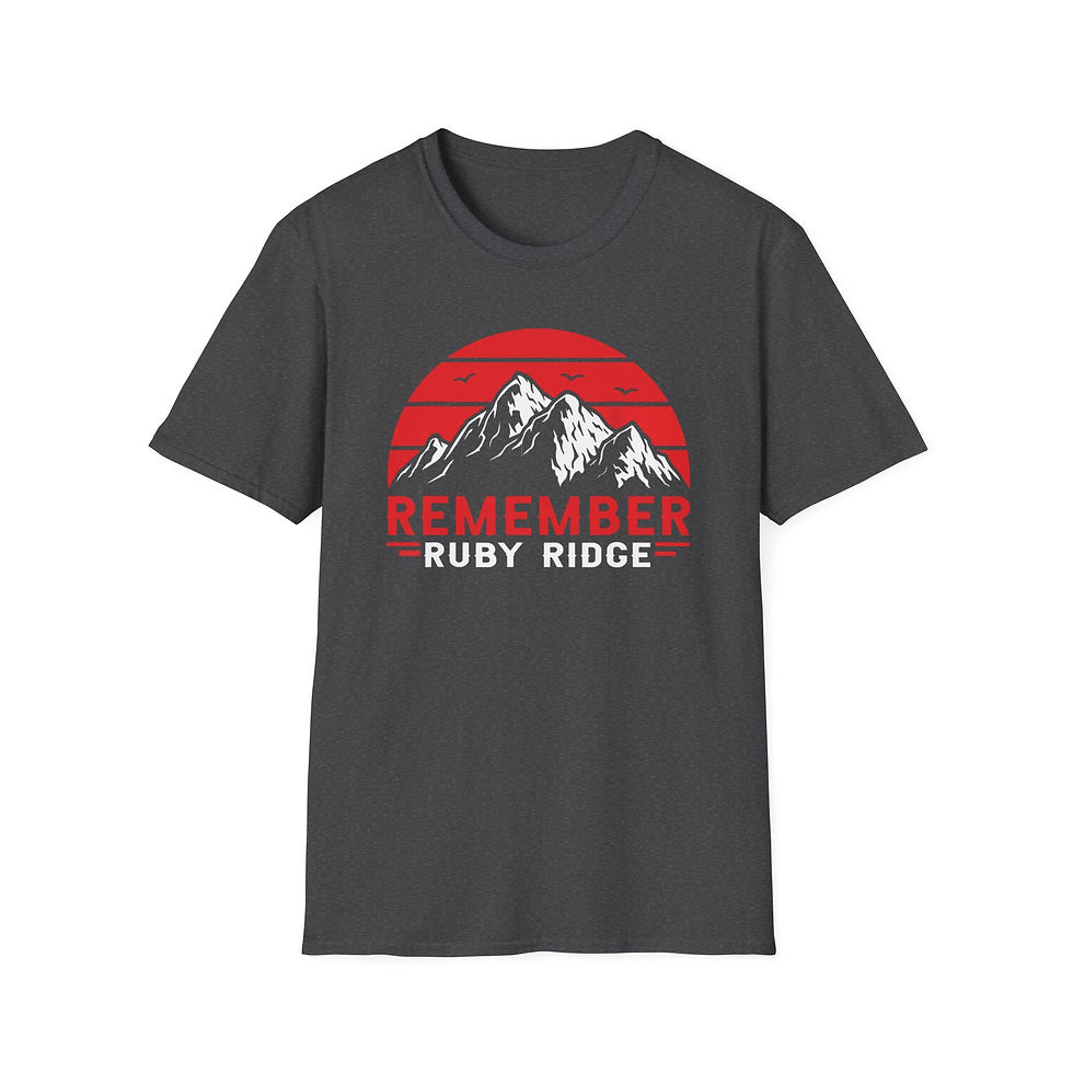 Thumbnail: Remember Ruby Ridge - Unisex Softstyle T-Shirt